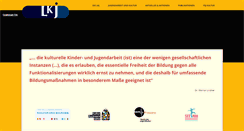 Desktop Screenshot of lkj-nrw.de